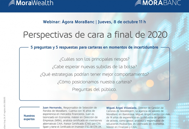 Cartell del webinar.