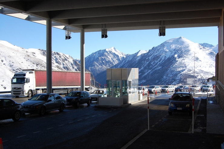 La duana del Pas de la Casa.