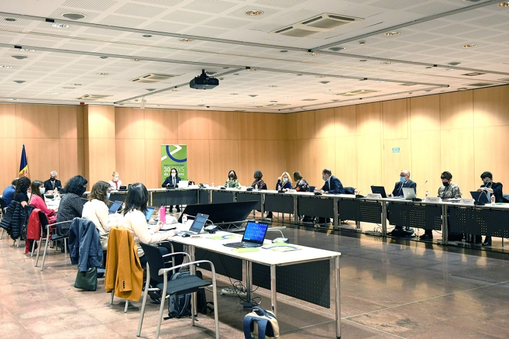 El primer seminari de l’acord polític celebrat aquest dilluns.