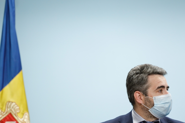 El ministre de Finances, Eric Jover, en una imatge anterior.