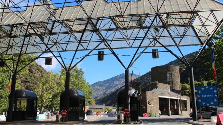 Una imatge de la frontera del riu Runer.