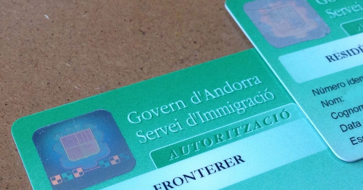 Carnets de permisos d'Immigració.