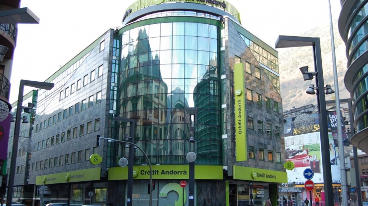 Seu social de Crèdit Andorrà.