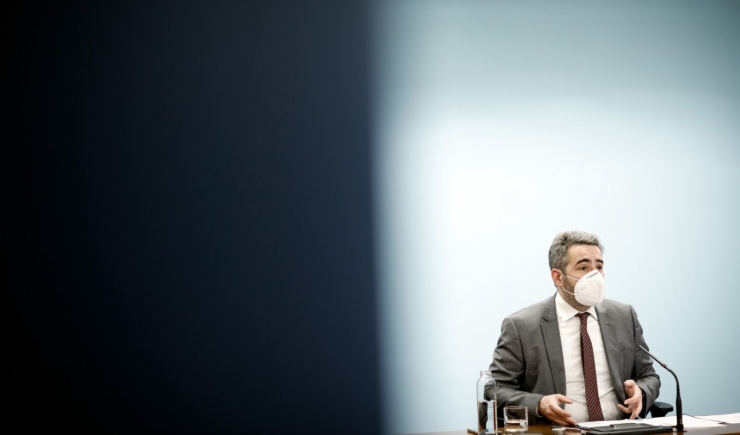 El ministre portaveu, Eric Jover.