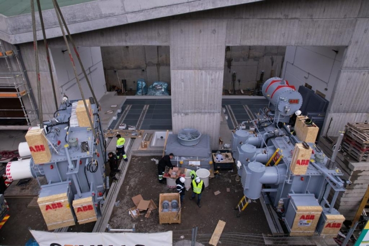 Els transformadors d’última generació per a l’ETR de La Gonarda.