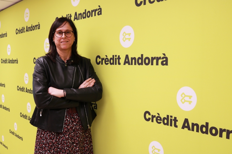 La nova directora de Comunicació Corporativa, Màrqueting i Nous Canals del Grup Crèdit Andorrà, Núria Roca.
