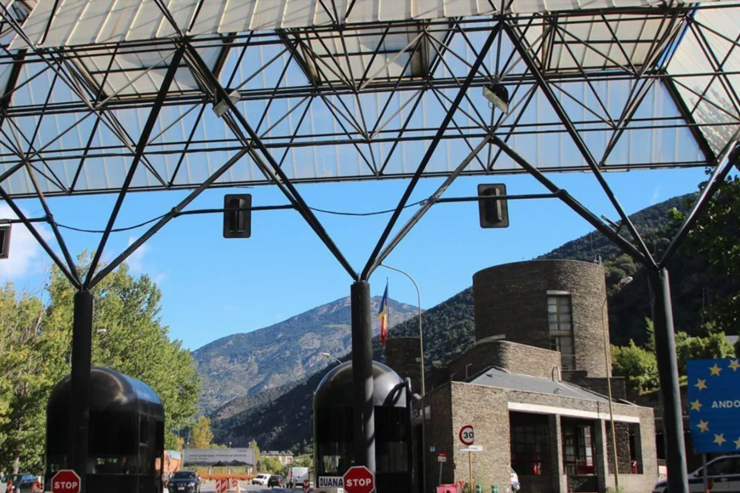 La frontera hispanoandorrana.