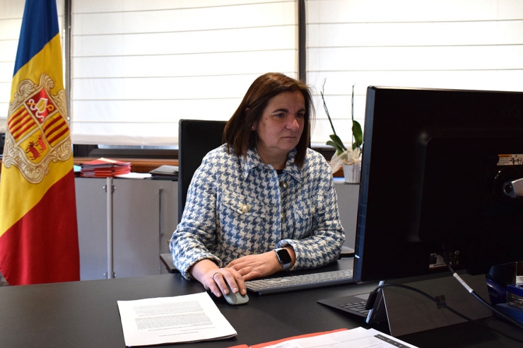 La ministra d'Administracions Públiques i Participació Ciutadana, Trini Marín.