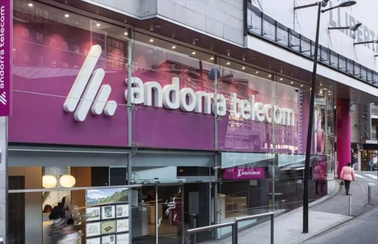 Façana d'Andorra Telecom.