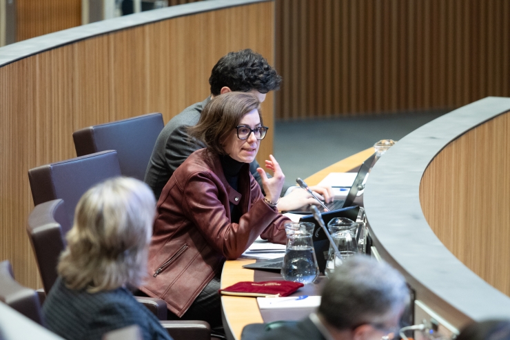 La presidenta suplent del grup parlamentari de Concòrdia, Núria Segués.