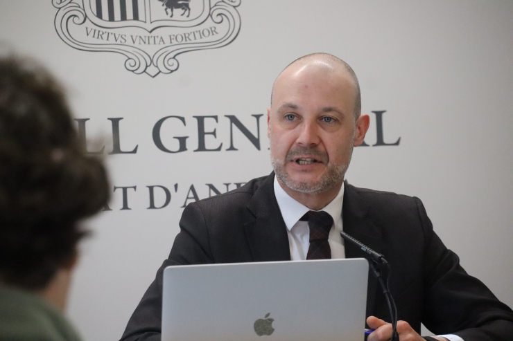 El president de la comissió d'estudi, Jordi Casadevall.