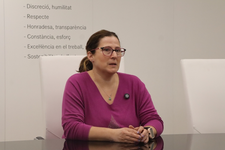 Soledad Prieto, l'actual cap d'explotació d'Eco Grup.