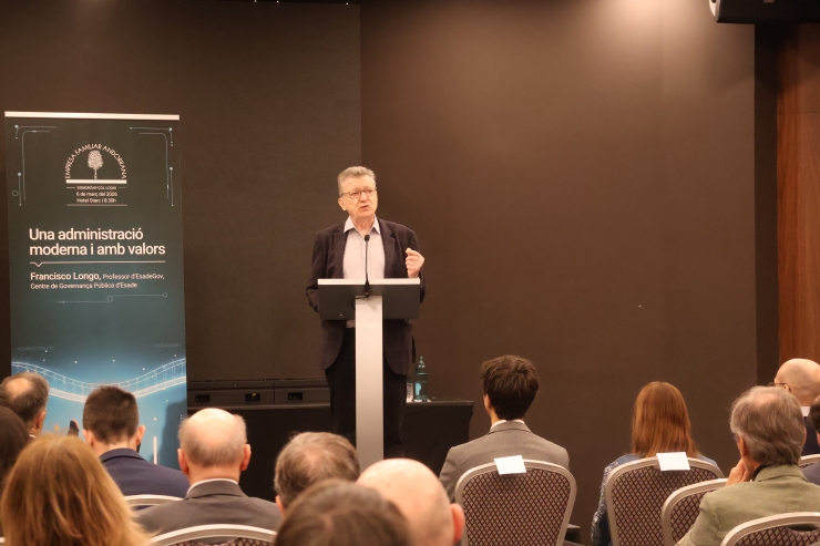 Francisco Longo, professor d'ESADEGov, Centre de Governança pública d'Esade.
