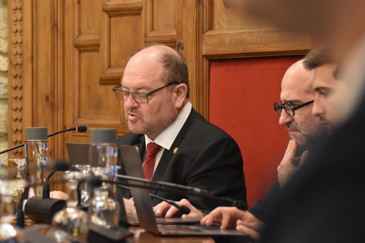 El conseller de Finances, Joan Malea.