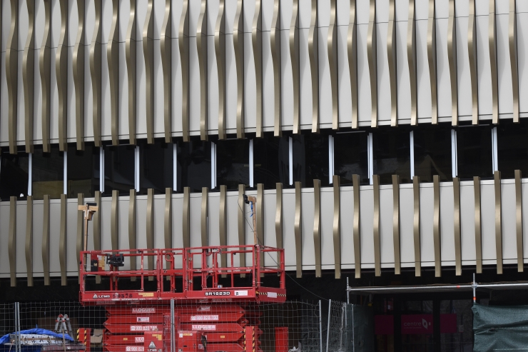 La façana del Centre Cultural lauredià.