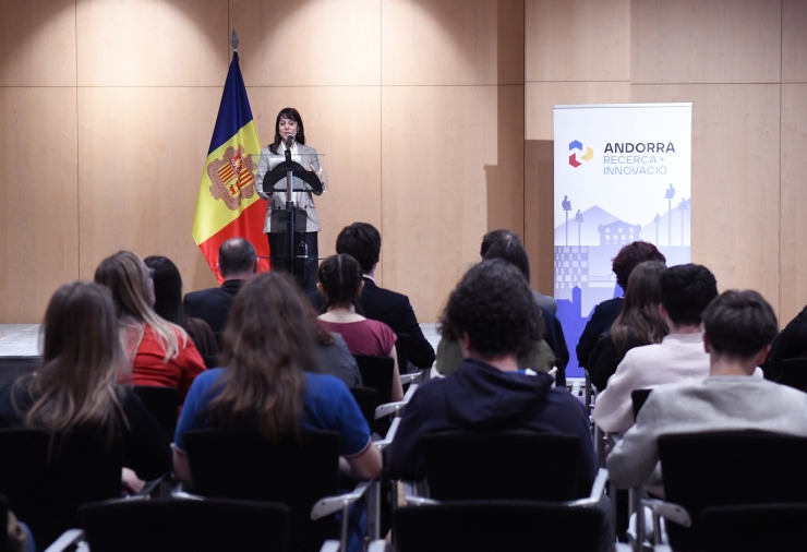 Un moment de la 2na Jornada de l'emprenedoria escolar.