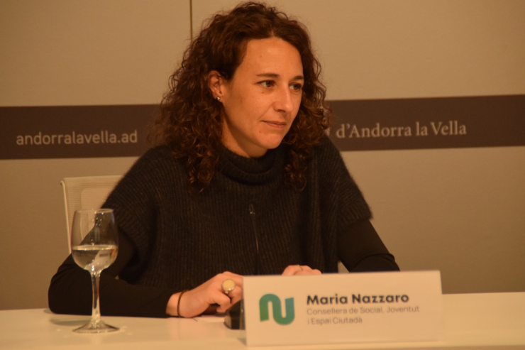 La consellera de Social, Joventut i Espai Ciutadà, Maria Nazzaro.
