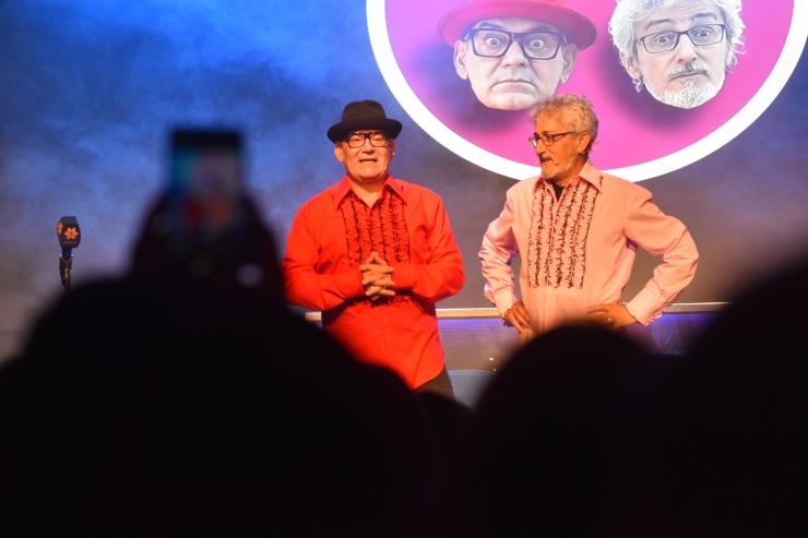 Un moment de l'espectacle.