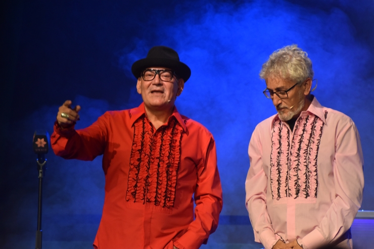 Un moment de l'espectacle.