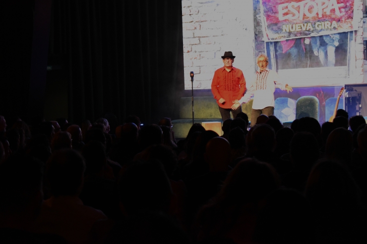 Un moment de l'espectacle.