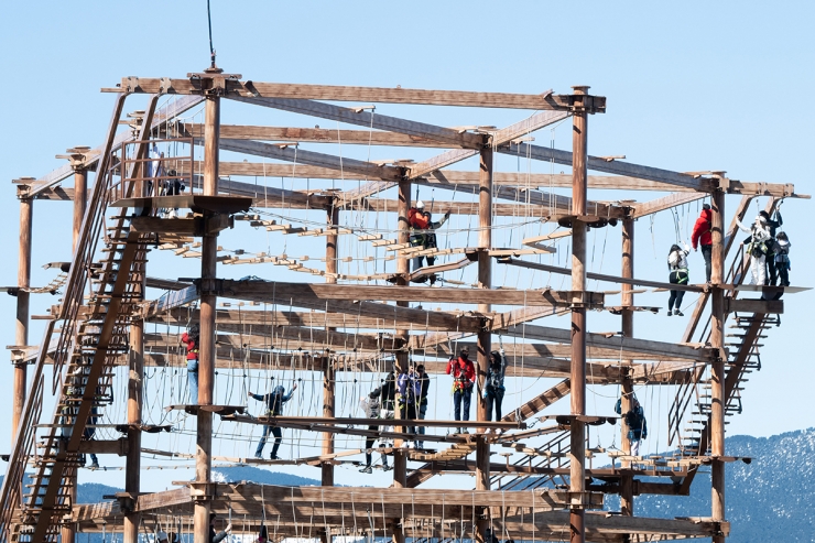 Una de les activitats de Naturland.