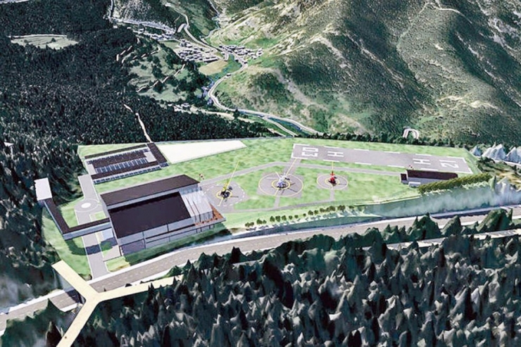 Simulació de l'Heliport.