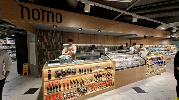 El nou espai de sushi.