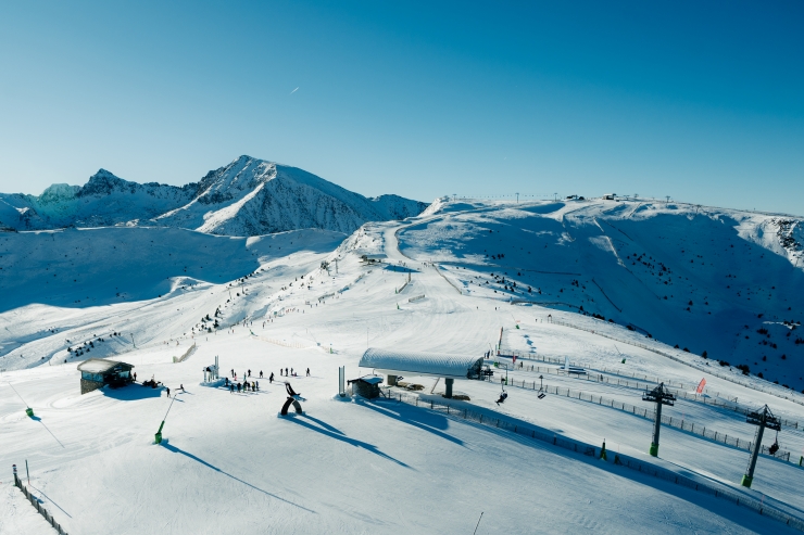 L'estació de Grandvalira al sector del Tarter.