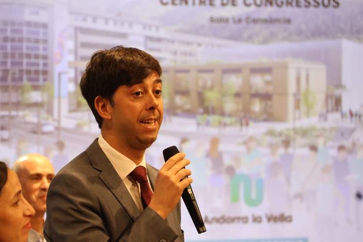 El cònsol major de la capital, Sergi González.