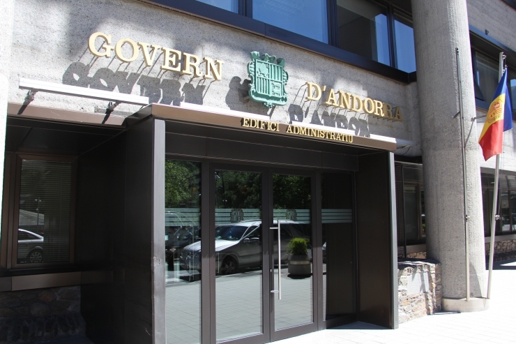 L'edifici administratiu del Govern.