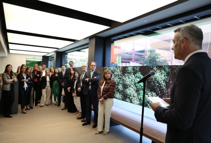 El nou concepte d’oficina de Creand a Escaldes-Engordany.