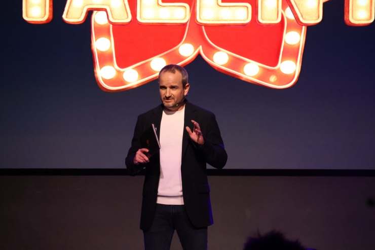 Un moment de la gal·la.