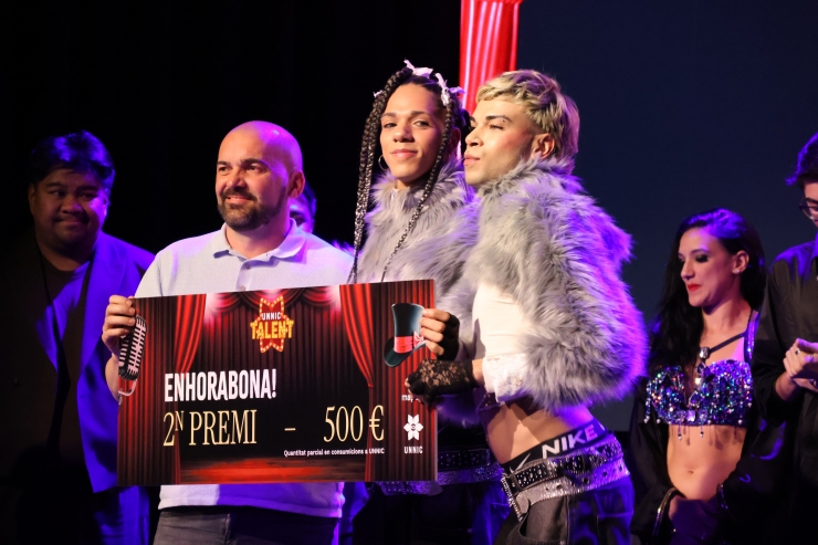 El duo de ballarins Braids s’ha endut la segona posició.