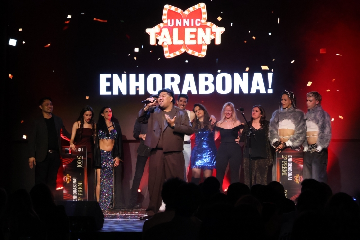 L'actuació final de Ray després de proclamar-se campió.