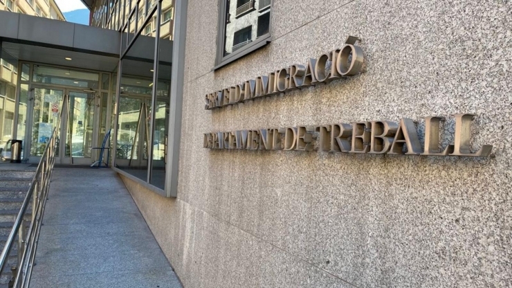 Les dependències d'Immigració.