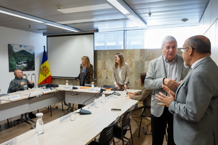 Els membres del Consell Econòmic i Social.