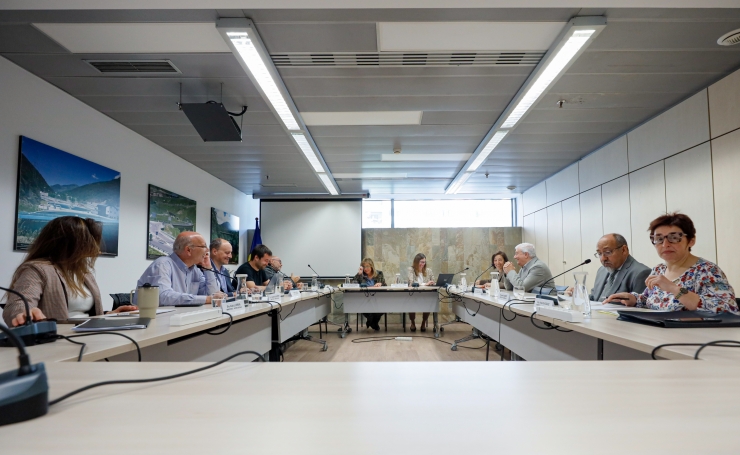 Els membres del Consell Econòmic i Social.