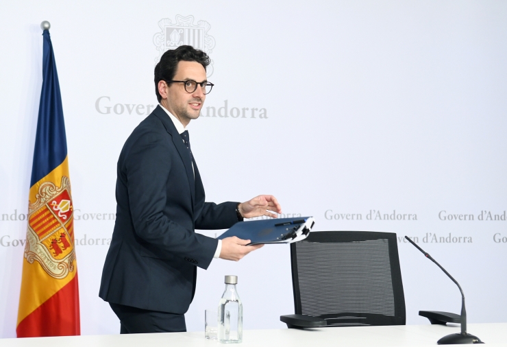 El ministre portaveu, Guillem Casal.