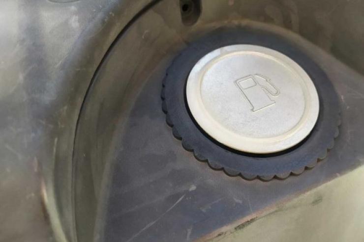 Un dipòsit de gasolina.