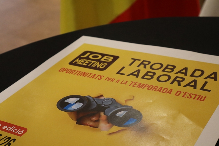 Cartell de la Trobada Laboral.