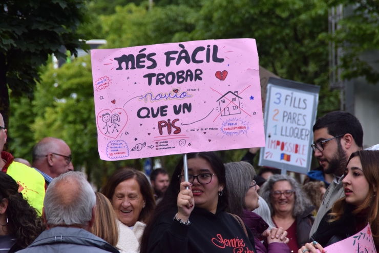 La manifestació del 16M.
