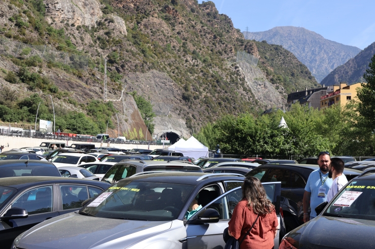 La 8a Fira del Vehicle d’Ocasió de Sant Julià de Lòria.