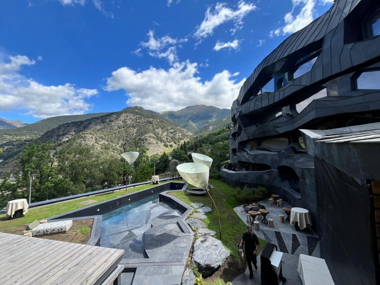Exterior del complex.