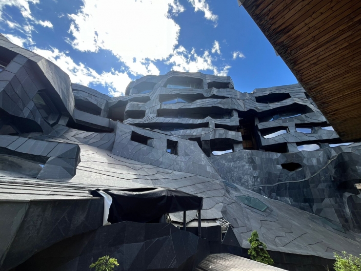 Exterior del complex.