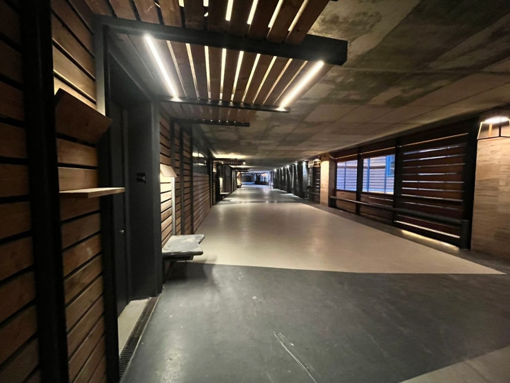 Interior del complex.