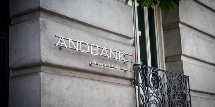 Una oficina d'Andbank España.
 