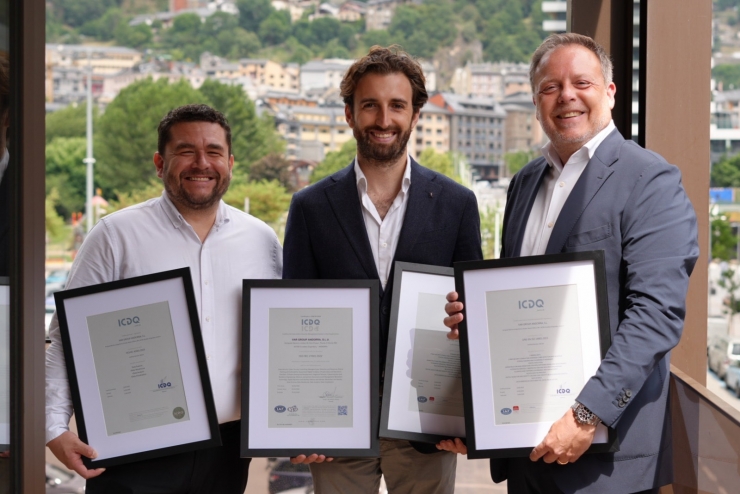 Var Group, primera empresa d’Andorra a obtenir la certificació internacional de gestió ètica, segura i transparent de la intel·ligència artificial.