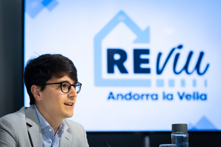 El conseller d'Habitatge del comú d'Andorra la Vella, Marc Torrent.