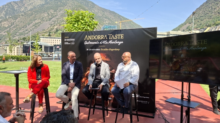 La presentació de l'Andorra Taste.
