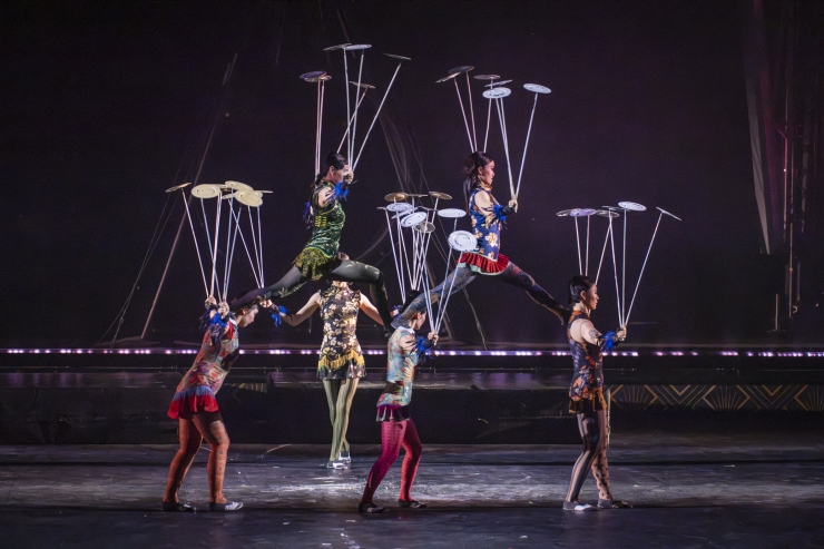 Un moment durant l'espectacle 'Ràdio Andorra'.